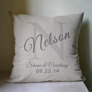 Shade Initial ,personalized Pillow Cover,pillow..